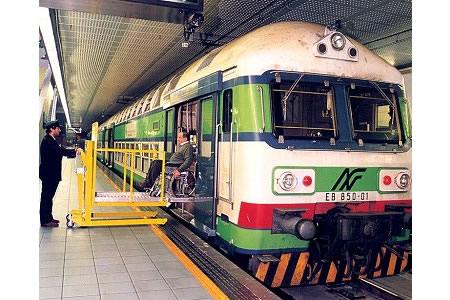 FIMIS - CARRELLO ELEVATORE CARROZZELLE DISABILI STAZIONI FERROVIARIE