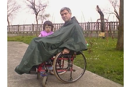 LYDDA WEAR - PONCHO PER TETRAPLEGICI