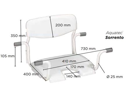 INVACARE AQUATEC - ALIZE' H3160