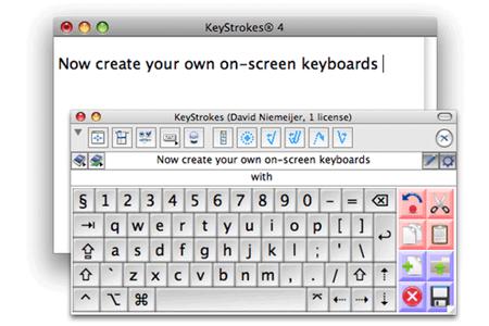 ASSISTIVEWARE - KEYSTROKES