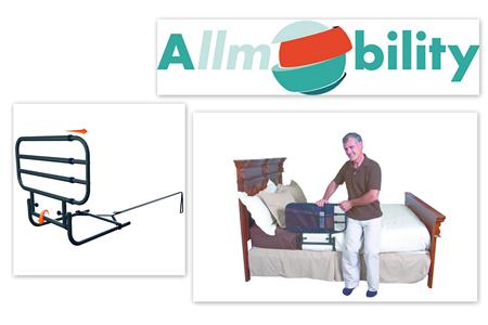 REHASTAGE - SUPPORTO-SPONDA TELESCOPICA DA LETTO