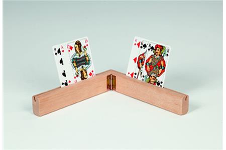 THOMASHILFEN LINEA VITA QUOTIDIANA - SOSTEGNO X CARTE DA GIOCO DI LEGNO