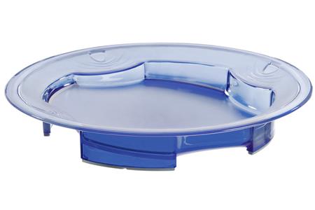 SAINT ROMAIN - PIATTO CON FONDO INCLINATO E BASE ANTISCIVOLO