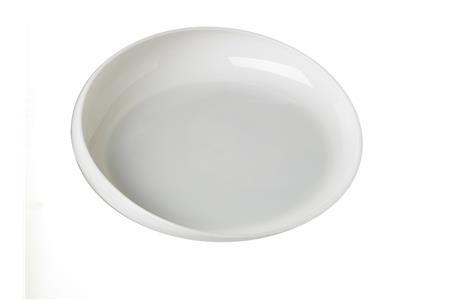 HOMECRAFT - PIATTO ROTONDO CON BORDO COL. AVORIO