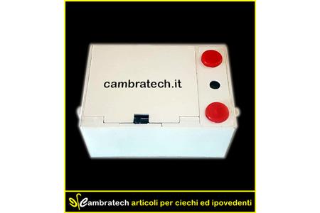 CAMBRATECH - TERMOSTATO PARLANTE CON TASTI