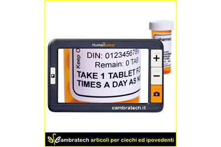 HUMANWARE - EXPLORE 5 VIDEOINGRANDITORE PORTATILE