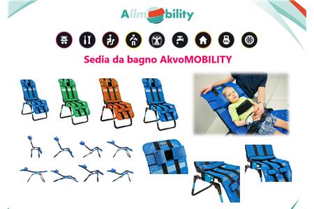 REH4MAT - SEDIA DA BAGNO AKVOMOBILITY