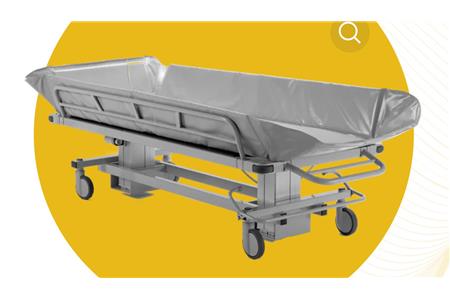 TR EQUIPMENT - BARIATRIC SHOWER TROLLEY TR 4000