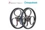 LOOPWHEELS - LOOPWHEELS CLASSICHE NERE - RUOTE AMMORTIZZATE