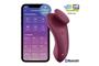 SATISFYER - VIBRATORE CLITORIDE SEXY PANTY CON APP BORDEAUX