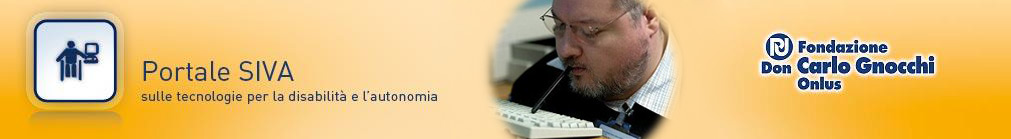 Portale SIVA sulle tecnologie per la disabilità e l'autonomia