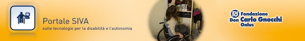 Portale SIVA sulle tecnologie per la disabilità e l'autonomia