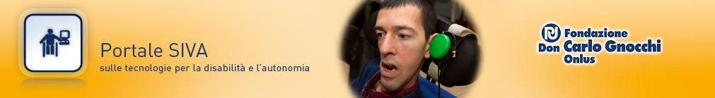 Portale SIVA sulle tecnologie per la disabilità e l'autonomia