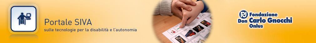 Portale SIVA sulle tecnologie per la disabilità e l'autonomia