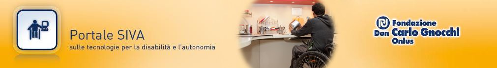 Portale SIVA sulle tecnologie per la disabilità e l'autonomia