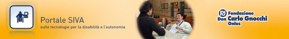 Portale SIVA sulle tecnologie per la disabilità e l'autonomia