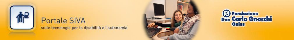 Portale SIVA sulle tecnologie per la disabilità e l'autonomia