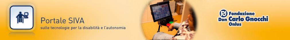 Portale SIVA sulle tecnologie per la disabilità e l'autonomia