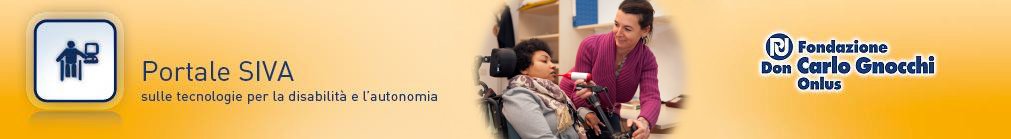 Portale SIVA sulle tecnologie per la disabilità e l'autonomia