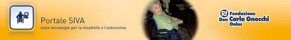 Portale SIVA sulle tecnologie per la disabilità e l'autonomia