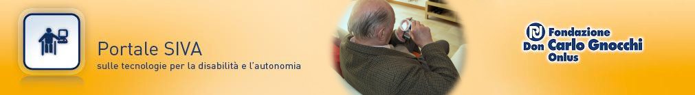 Portale SIVA sulle tecnologie per la disabilità e l'autonomia