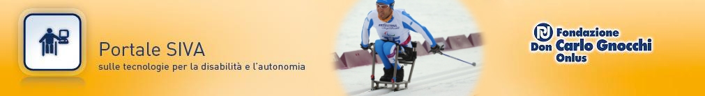 Portale SIVA sulle tecnologie per la disabilità e l'autonomia