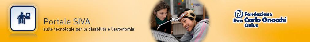 Portale SIVA sulle tecnologie per la disabilità e l'autonomia