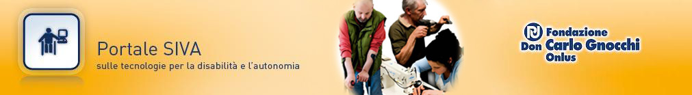 Portale SIVA sulle tecnologie per la disabilità e l'autonomia